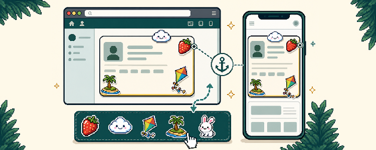 HOW-TO: Add Stickers to Your DuckyWood Homepage