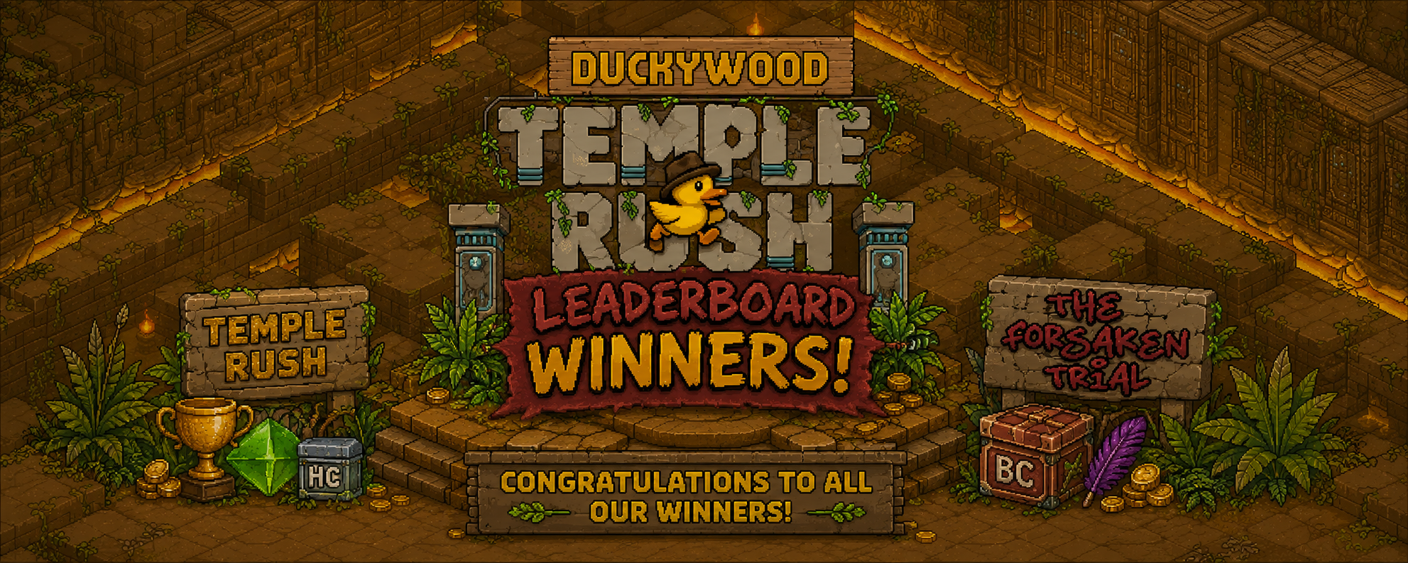 🏛️ Temple Rush & The FORS4KEN Trial Results