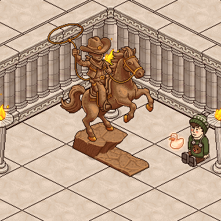 RARE Rancher Statue