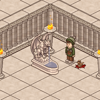 RARE Gargoyle Fountain