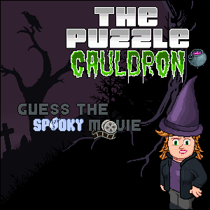 🎬 The Puzzle Cauldron: Guess the Spooky Movie