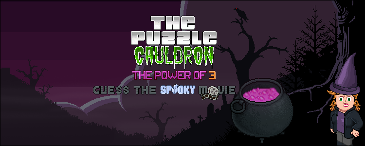 🎬 The Puzzle Cauldron: Guess the Spooky Movie
