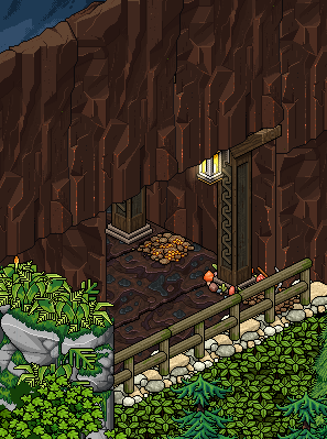 what's this? a secret cave?