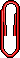 Paper Clip - Red